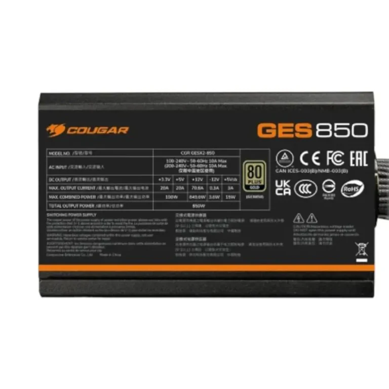 Cougar GES750 Fuente de 750w 80Plus Gold