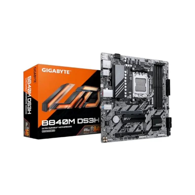 GIGABYTE B840M DS3H AMD Ryzen 9000 8200MHz DDR5, 2xPCIe 4.0 M.2, LAN 2.5GbE, USB 3.2 Gen 1