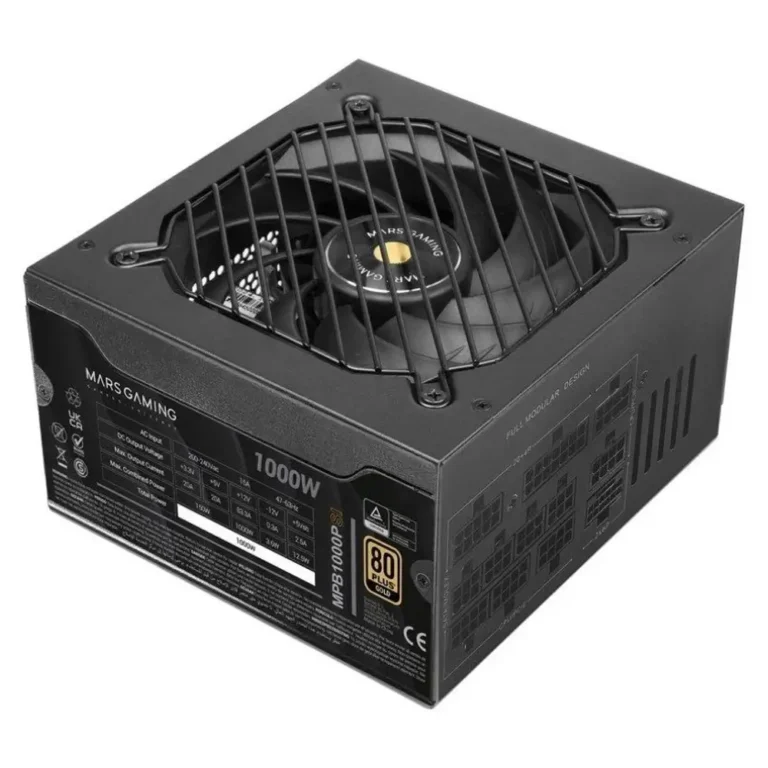Mars Gaming MPB1000PSI Fuente de Alimentación 1000W Modular 80+ Gold