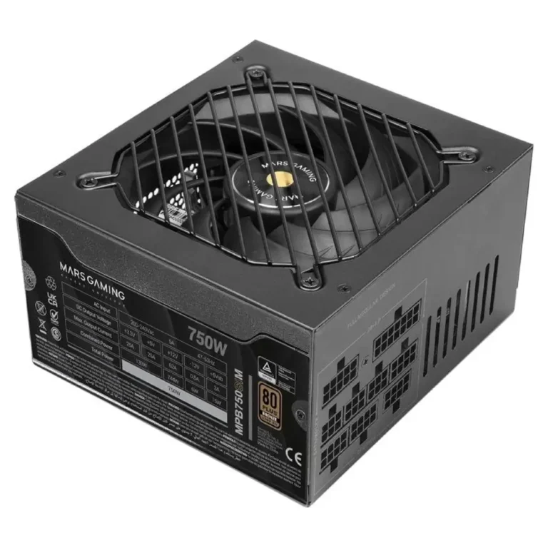Mars Gaming MPB750SIM Fuente de Alimentación 750W Modular 80 Plus Bronze