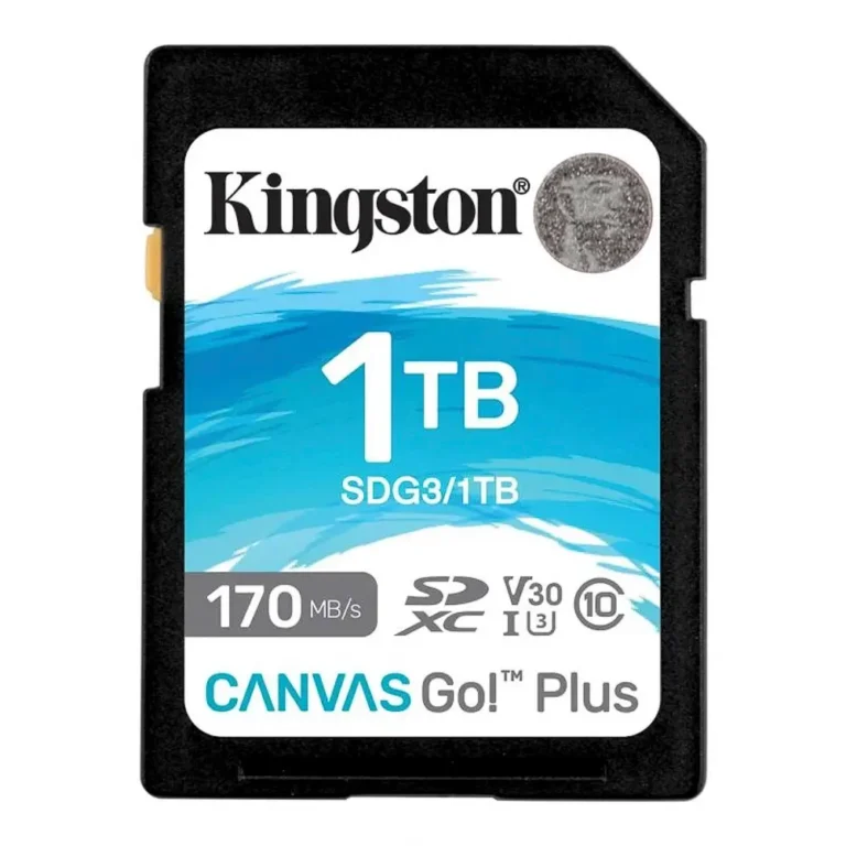 Kingston Technology Canvas Go Plus SDXC 170R C10 UHS-I U3 V30