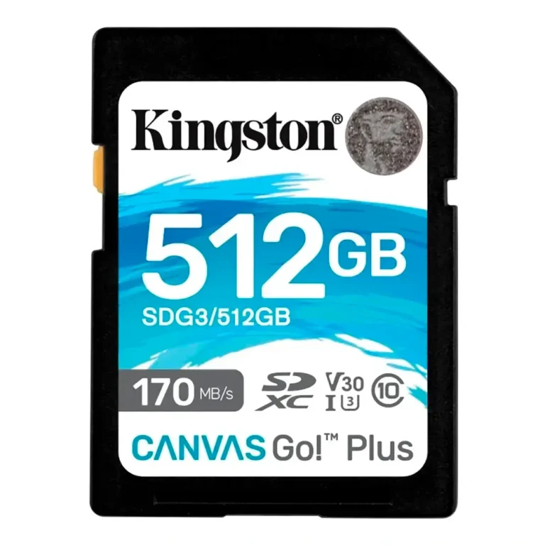Kingston Technology Canvas Go! Plus SDXC 170R C10 UHS-I U3 V30
