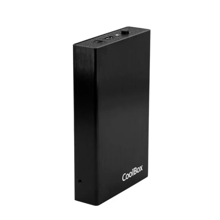 Coolbox SCA-3533 Caja Externa para Disco de 3.5″ USB 3.0 Negra Aluminio