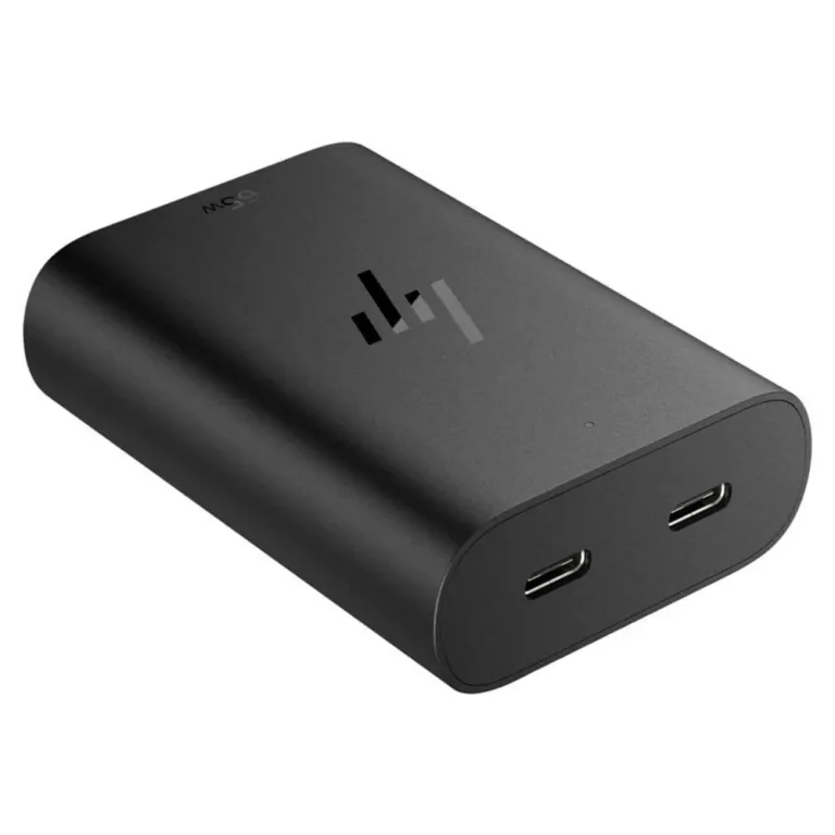 HP AC Adapter USB-C 65W Cargador de Portátil GaN Automático 20V