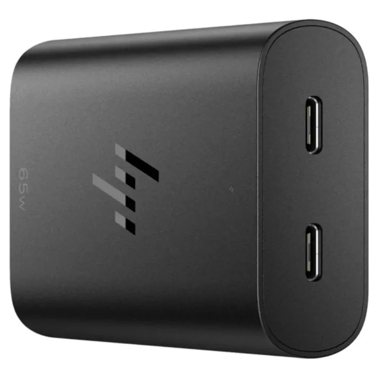 HP AC Adapter USB-C 65W Cargador de Portátil GaN Automático 20V