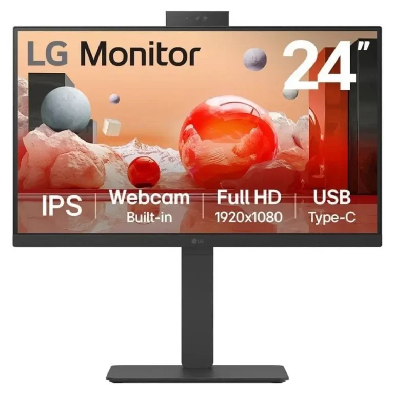 LG 24BA850-B 23.8" Full HD Webcam Multimedia Negro