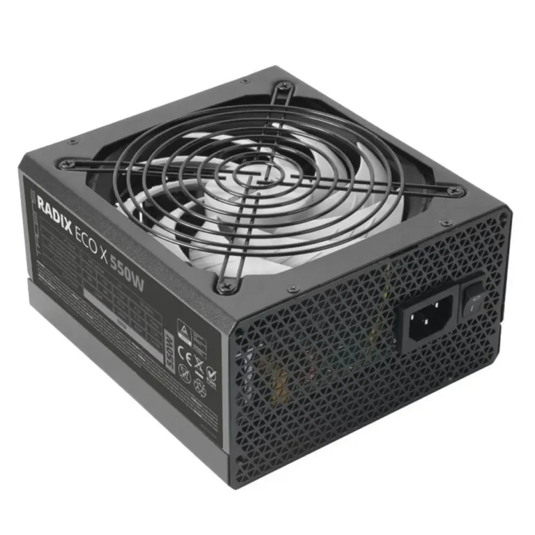 Tacens RADIX ECO X 550 Fuente ATX 550W Ventilador de 140mm Negro