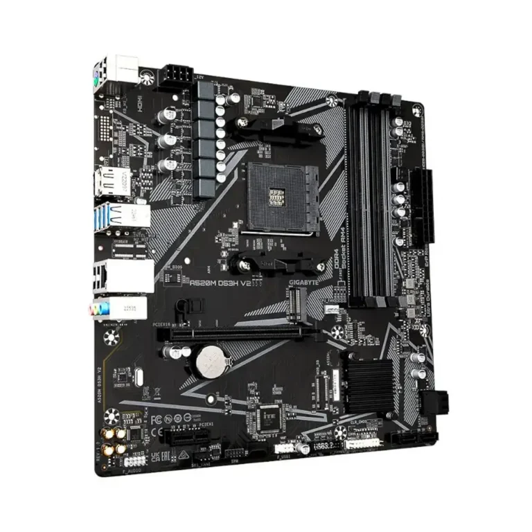GIGABYTE A520M DS3H V2 AMD Ryzen 5000 AM4 DDR4 mATX