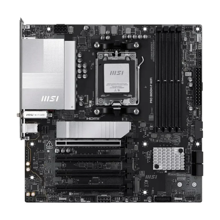 MSI PRO B850M-P WIFI AMD AM5 mATX