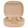 JBL Wave Flex Auriculares Bluetooth con Estuche de Carga Autonomía 8h Beige