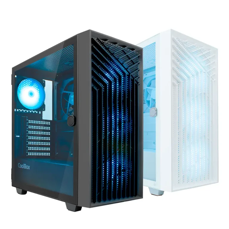 CoolBox GA300 Grid Line ARGB USB-C Sin Fuente 5 Ventiladores