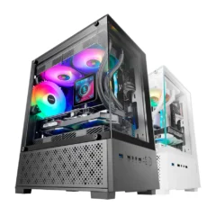 Mars Gaming MC-SE2 Caja Minitorre Cristal Templado Sin Fuente