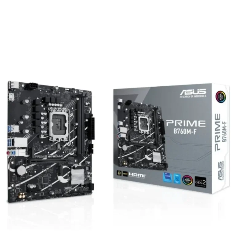 ASUS PRIME B760M-F Intel® B760 LGA 1700 DDR5 Micro ATX