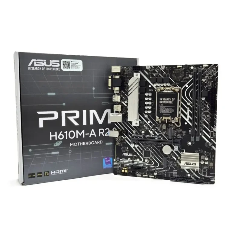 ASUS Prime H610M-A R2.0 Intel® H610 LGA 1700 DDR5 Micro ATX