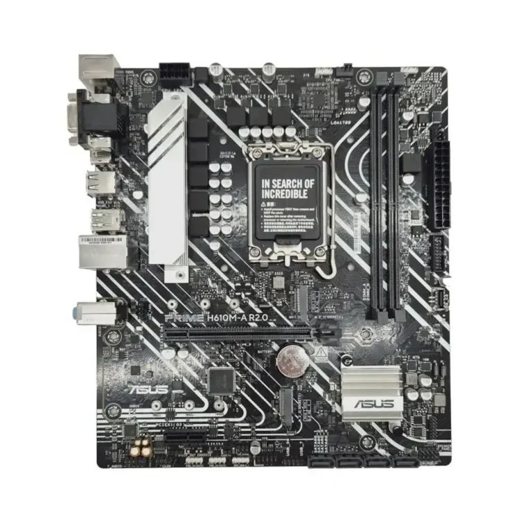 ASUS Prime H610M-A R2.0 Intel® H610 LGA 1700 DDR5 Micro ATX
