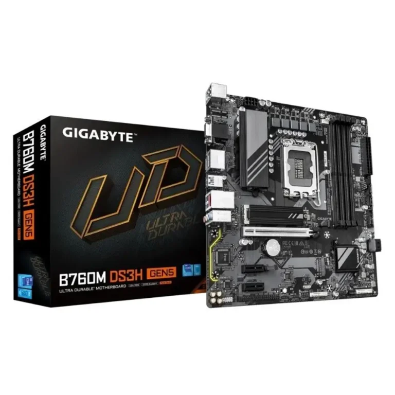 Gigabyte B760M DS3H GEN5 Intel® Socket 1700 DDR5 Micro ATX