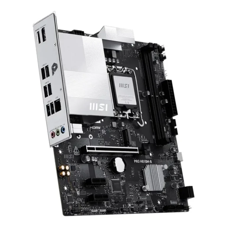 MSI PRO H810M-B Intel® H810 LGA 1851 (Socket V1) Placa Base Micro ATX