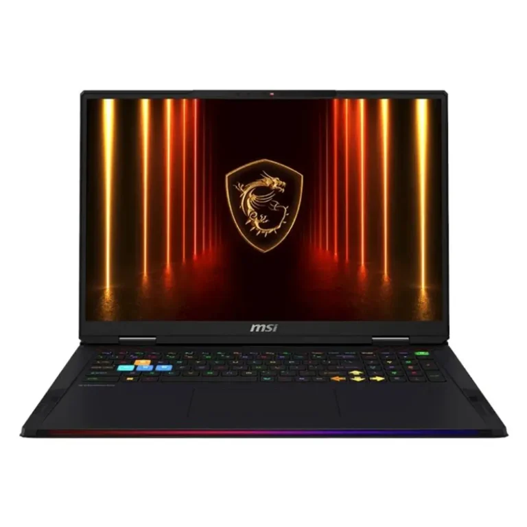 MSI Raider 18 HX AI A2XWJG-459ES Ultra 9 285HX 64GB 2TB SSD RTX5090 Win11H 18" UHD+ Negro