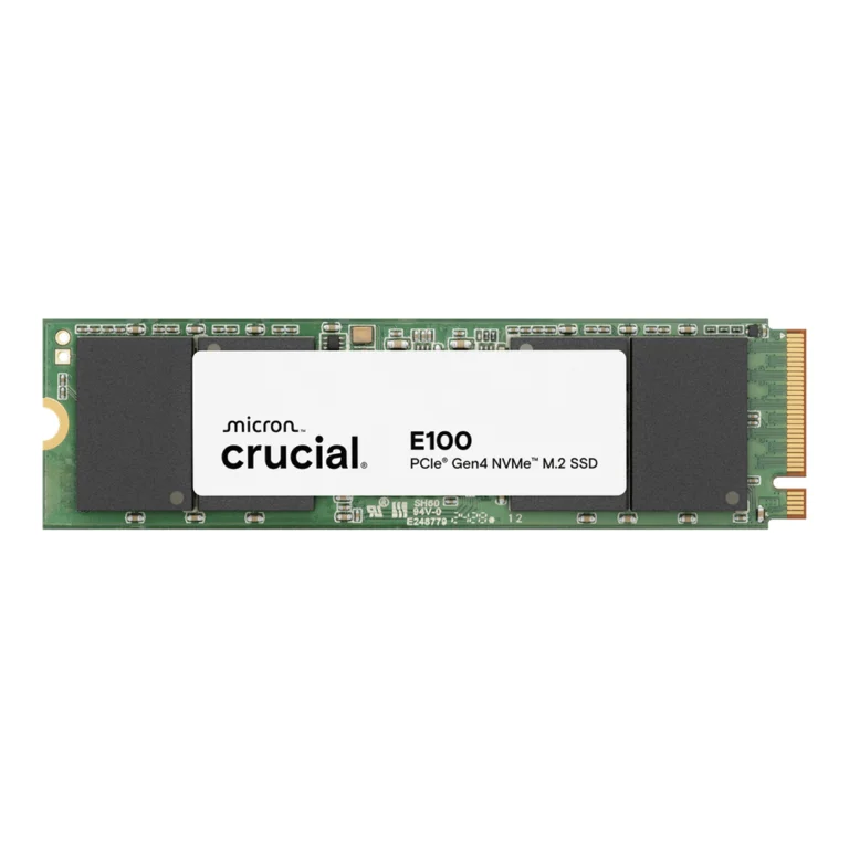 Crucial E100 PCIe Gen4 NVMe M.2 SSD