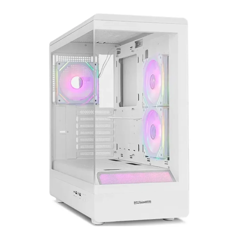 Nox Hummer SIGNAL Caja Semitorre Gaming Blanca