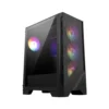 MSI MAG FORGE 121A AIRFLOW Caja Semitorre Gaming RGB ATX