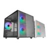 Mars Gaming MC-400 Caja Minitorre Gaming FRGB Compacta Negra
