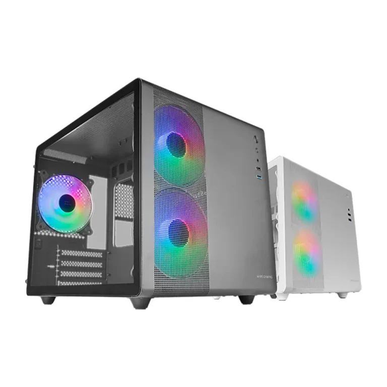 Mars Gaming MC-400 Caja Minitorre Gaming FRGB Compacta Negra