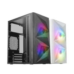 Mars Gaming MC-ME FRGB Caja Minitorre Gaming Negra
