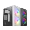 Mars Gaming MC-ME FRGB Caja Minitorre Gaming Blanca