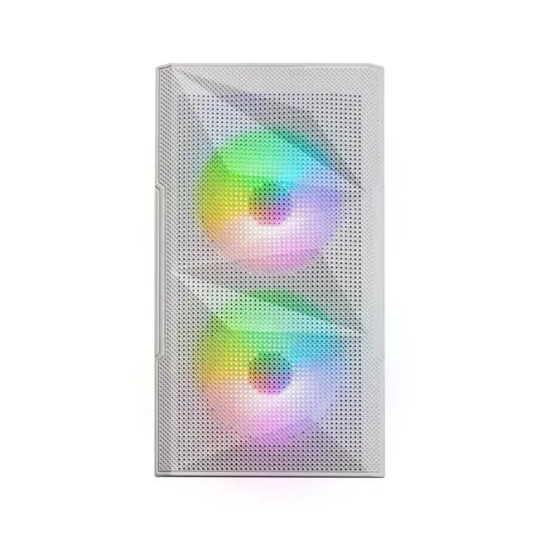 Mars Gaming MC-ME FRGB Caja Minitorre Gaming Blanca