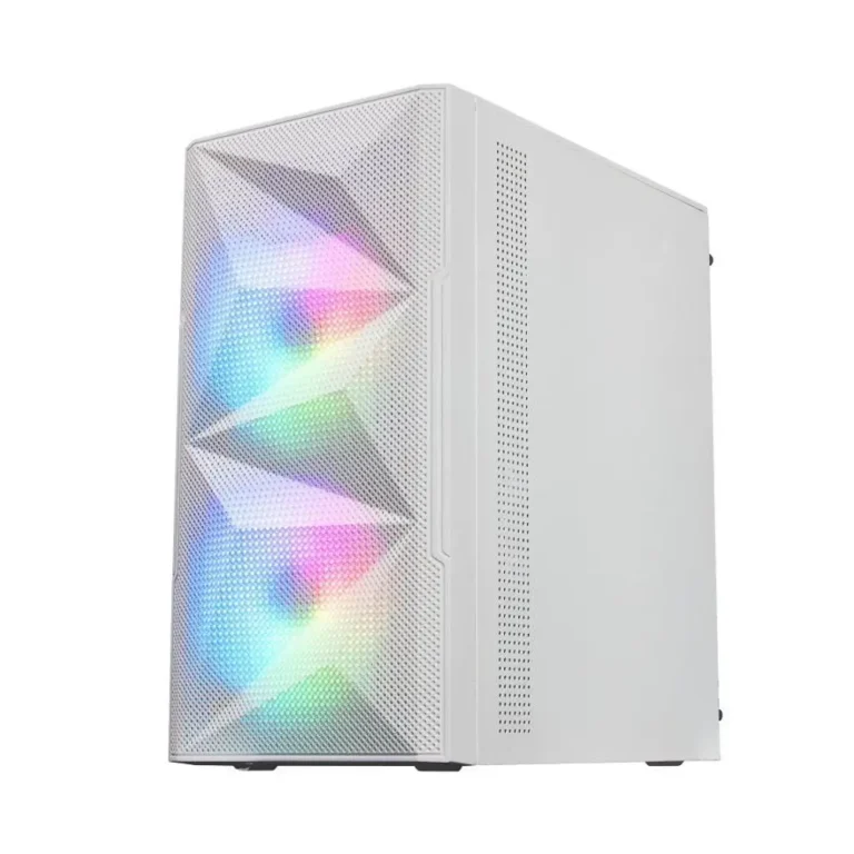 Mars Gaming MC-ME FRGB Caja Minitorre Gaming Blanca