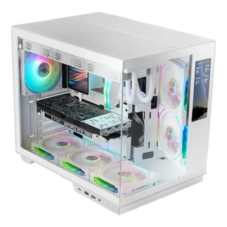 Mars Gaming MC-MIRAGE Caja Semitorre ATX Gaming Blanca