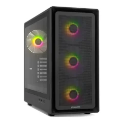 Nox Hummer AERO ARGB HYPERFLOW Caja Semitorre Gaming Negra