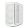 Nox Hummer AERO ARGB HYPERFLOW Caja Semitorre Gaming Blanca