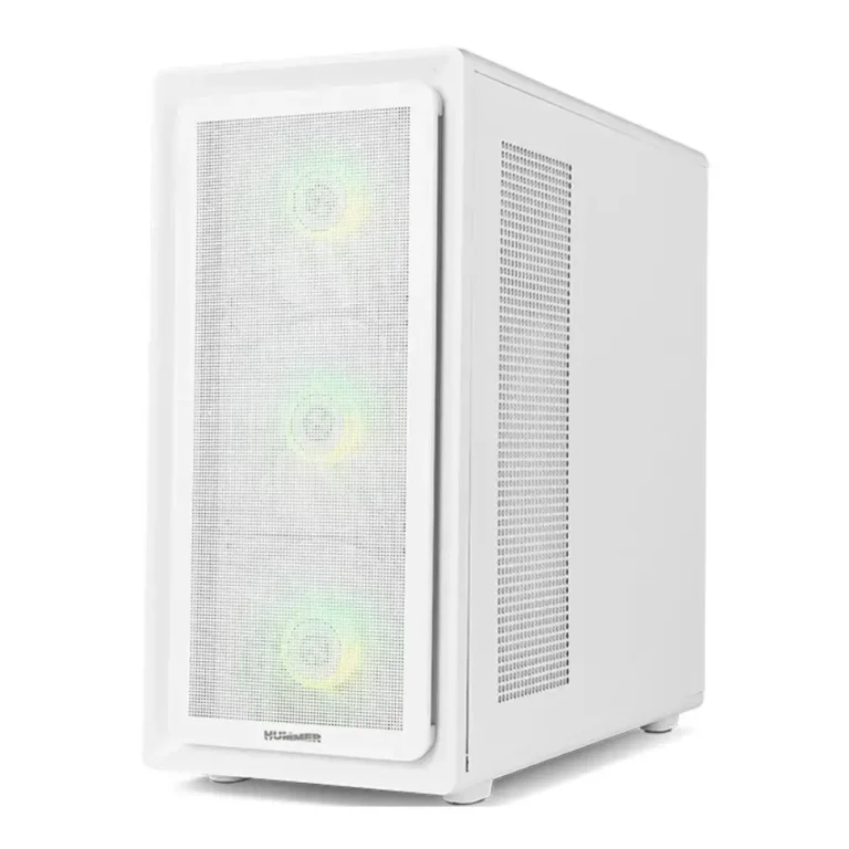 Nox Hummer AERO ARGB HYPERFLOW Caja Semitorre Gaming Blanca
