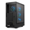 Nox Infinity IOTA Caja Semitorre Gaming Negra