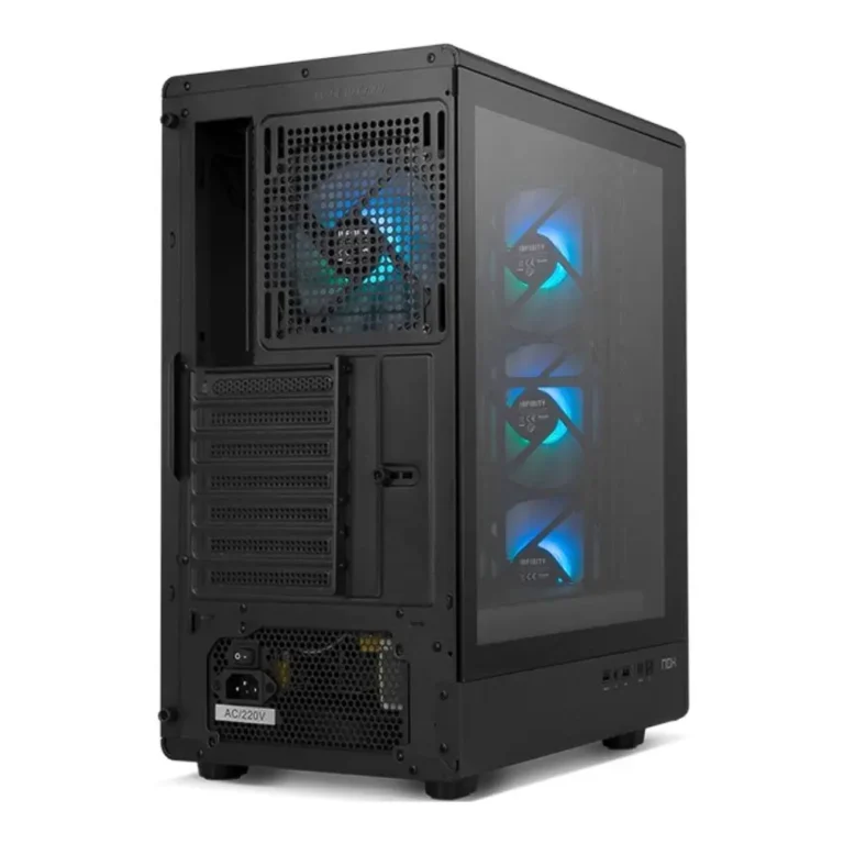 Nox Infinity IOTA Caja Semitorre Gaming Negra