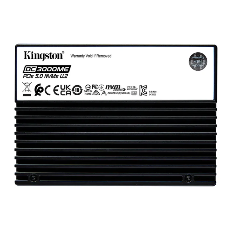 Kingston Technology DC3000ME U.2 PCIe 5.0 NVMe TCG Opal SSD Empresarial