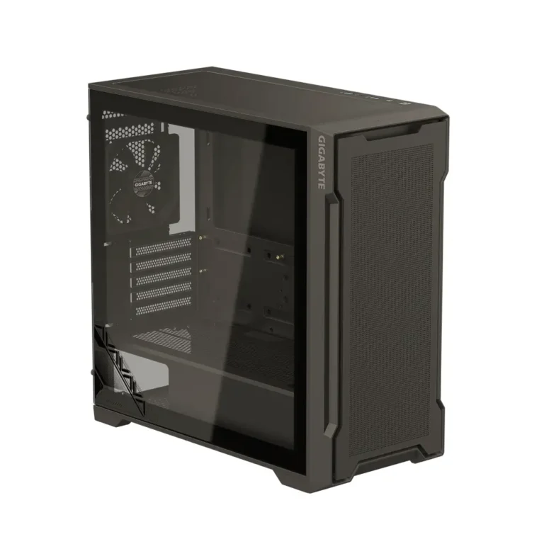 Gigabyte C102 GLASS Caja Semitorre Gaming Sin Fuente Negra