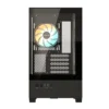 GIGABYTE C201 PANORAMIC Caja Gaming Semitorre ATX RGB Fusion Sin Fuente Negro