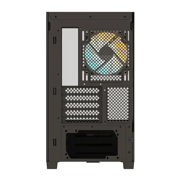 GIGABYTE C201 PANORAMIC Caja Gaming Semitorre ATX RGB Fusion Sin Fuente Negro