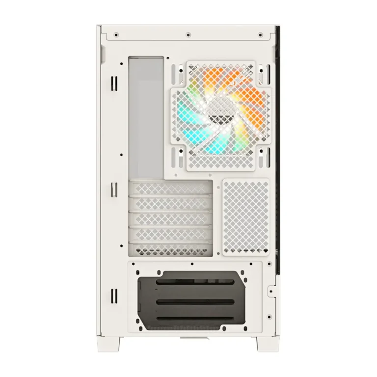 GIGABYTE C201 PANORAMIC Caja Gaming Semitorre ATX RGB Fusion Sin Fuente Blanca