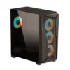 Gigabyte C301 Glass V2 Caja ATX Semitorre Gaming Sin Fuente Negra