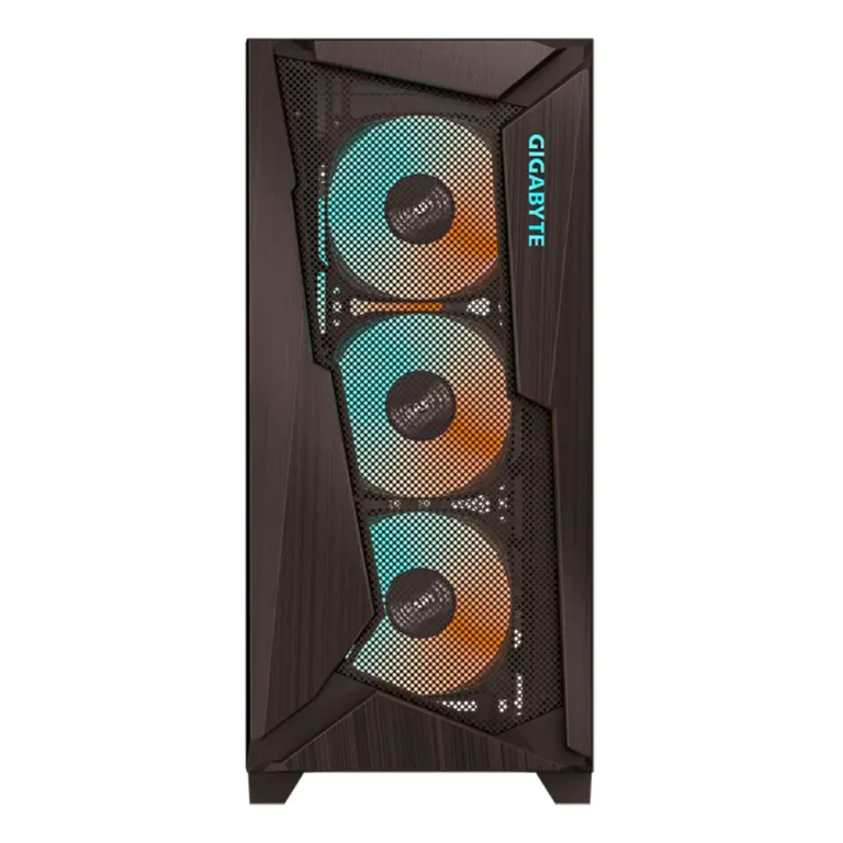 Gigabyte C301 Glass V2 Caja ATX Semitorre Gaming Sin Fuente Negra