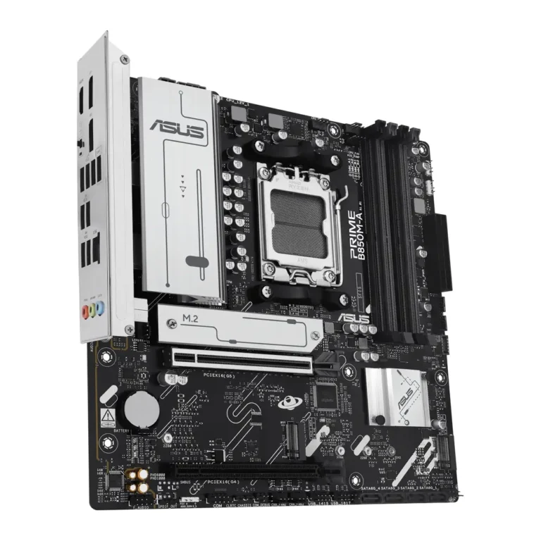 ASUS PRIME B850M-A-CSM AMD® B850 Zócalo AM5 DDR5-SDRAM Placa Base Micro ATX