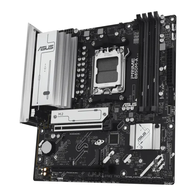 ASUS PRIME B850M-A-CSM AMD® B850 Zócalo AM5 DDR5-SDRAM Placa Base Micro ATX