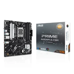 ASUS PRIME A620AM-A-CSM AMD® A620A DDR5-SDRAM Zócalo AM5 Placa Base Gaming Micro ATX