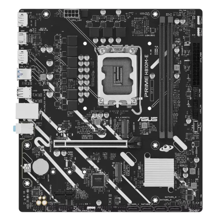 Asus Prime H810M-E-CSM Intel® H810 LGA1851 DDR5-SDRAM Placa Base Micro ATX