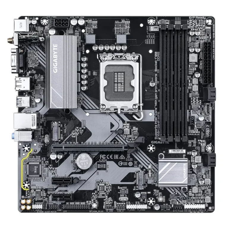 GIGABYTE B760M D3HP WIFI6 Intel® B760 DDR5 Wi-Fi 6 Placa Base Gaming Micro ATX