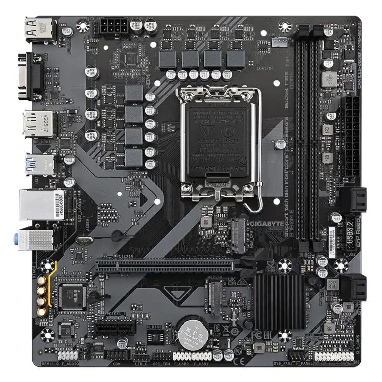 GIGABYTE B760M E Intel® B760 LGA 1700 DDR5-SDRAM Placa Base Micro ATX